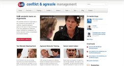 Desktop Screenshot of conflictenagressie.nl